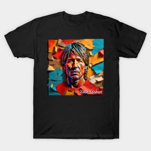 Keith Urban // Paper Art T-Shirt